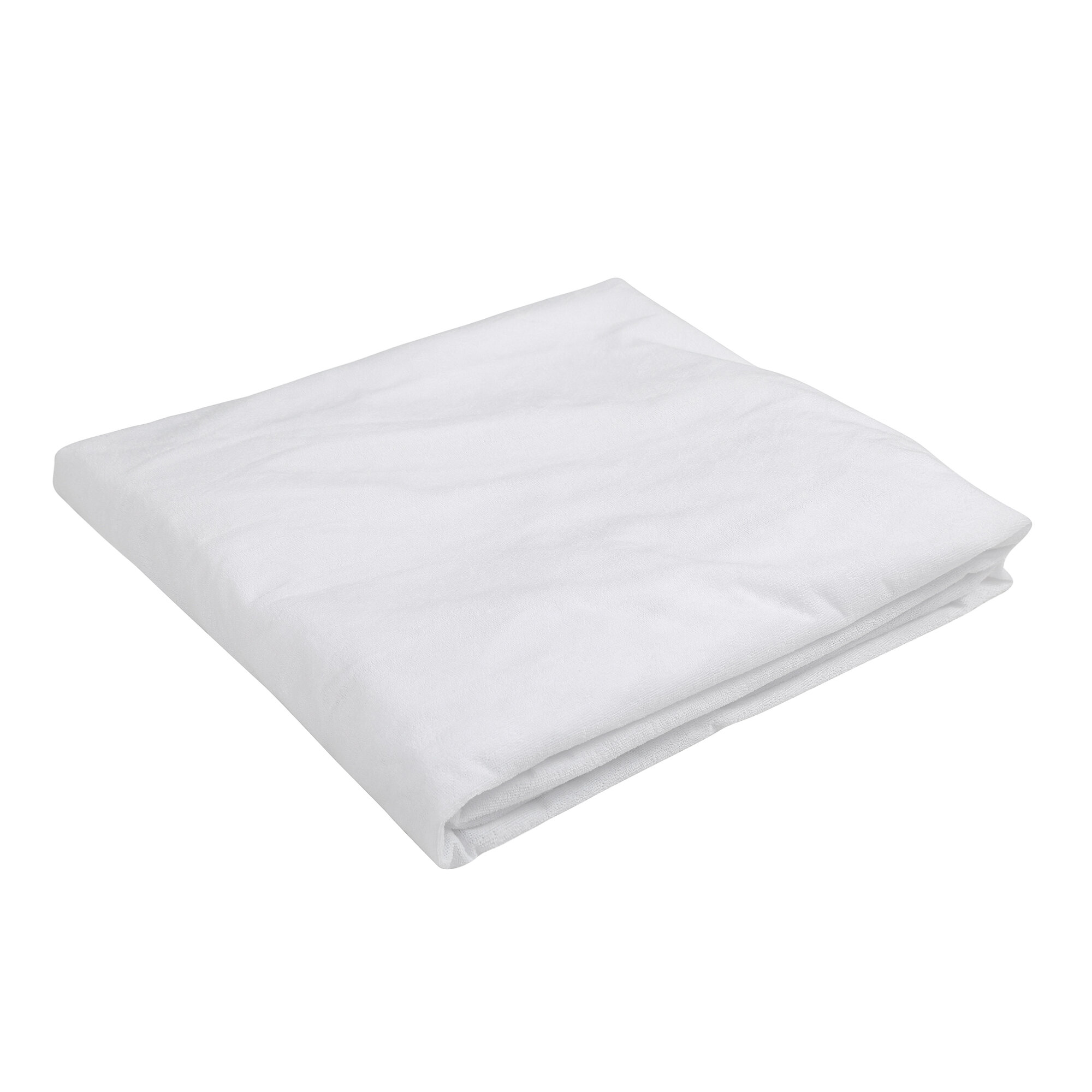 Allerease Zippered Mattress Protector White King Size 80 x 76 x 14 in Depth