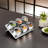 6 Piece Spice Jar Set with Tray