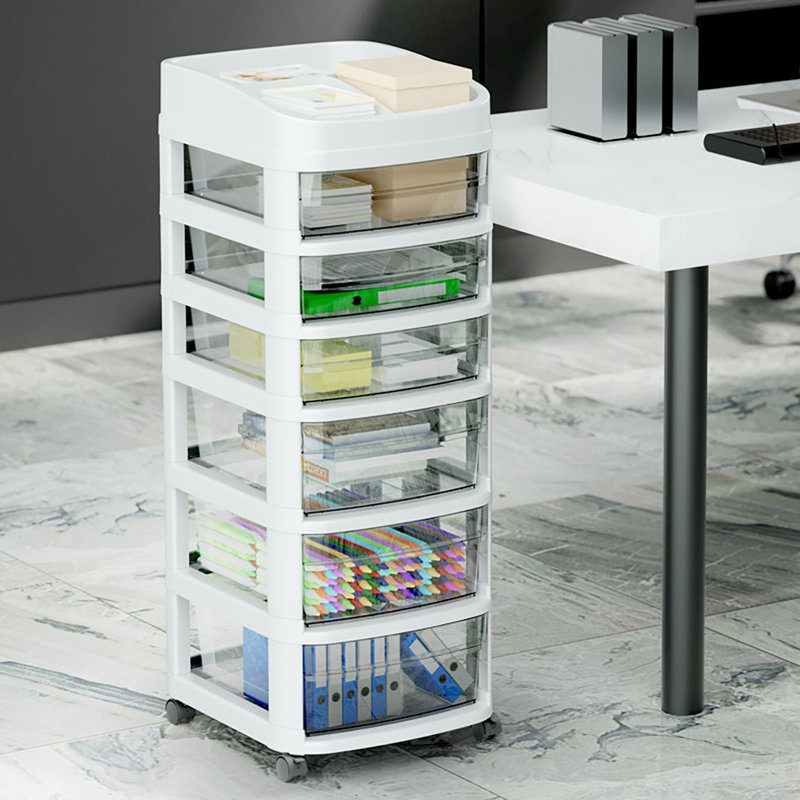 Commode de rangement 6 tiroirs Kaeshawn
