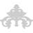 Elyria H W D Composite Rosette Applique-32702555
