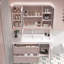 Armoire de salle de bain moderne de style français