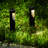 12.2" Solar Bollard LED Pathway Light