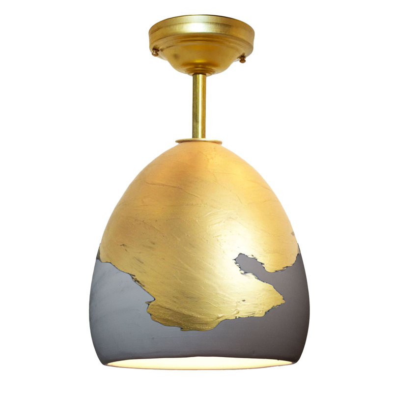 Architect 1 - Light Pendant, Gray & Brass Ombre, Not UL Listed for Dry Locations, No Bulb Included