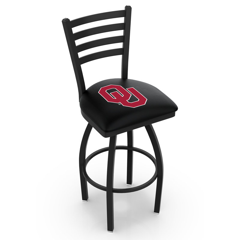 NCAA 36" Swivel Bar Stool, Oklahoma