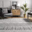 Ivoire géométriques/gris Tapis décoratif-623989193