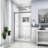Semi-Frameless Bypass Shower Enclosure For Stylish Bathrooms, Enhancing Functionality-112104345