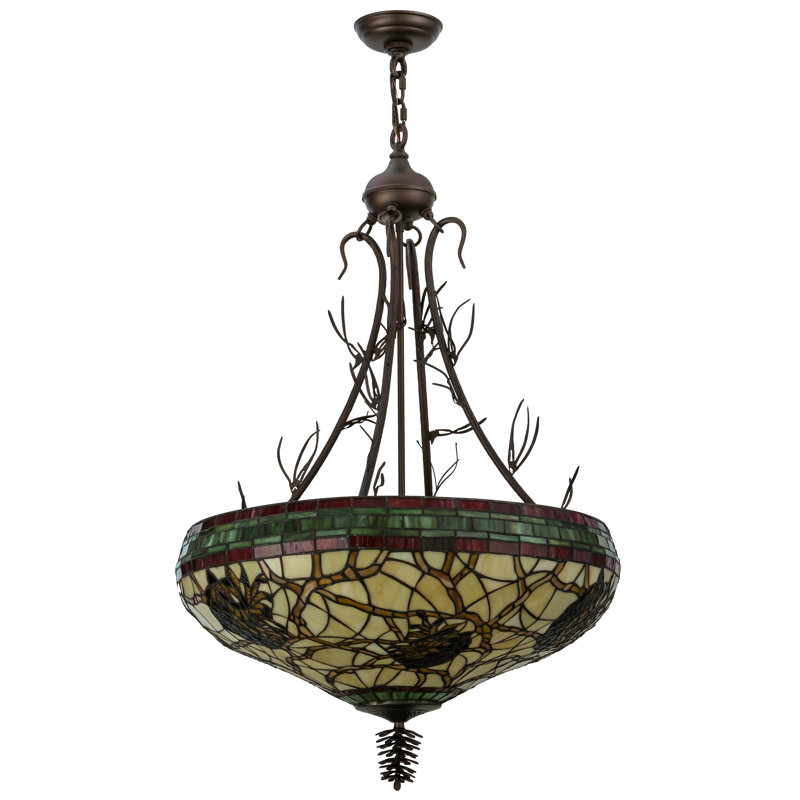 Rustic Lodge 4 - Light Pendant, Mahogany Bronze