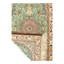 Canvello Light Green Fine Hand Knotted Silkroad Silk & Wool Nain 4' X 6'6''