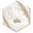 Fantasy Hex Series 8.63" x 9.88" Porcelain Patterned Wall & Floor Tile