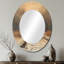 Miroir mural rouge et brun d'automne rétro Vibes Barn-884244474