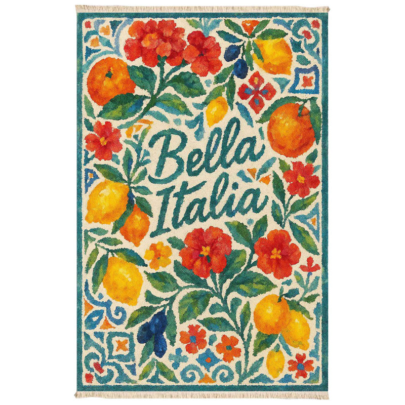 Tuscan 'Bella Italia' Area Rug