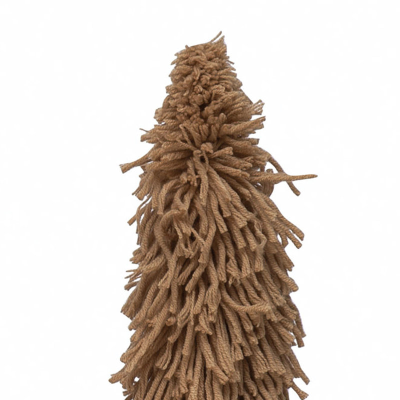 Arbre en tissu avec base en bois