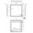 Johnine Touchless Bathroom LED Mirror Gesture Sensor Wall Lighted Frontlit&Backlit 3-Color Dimmable-405466096