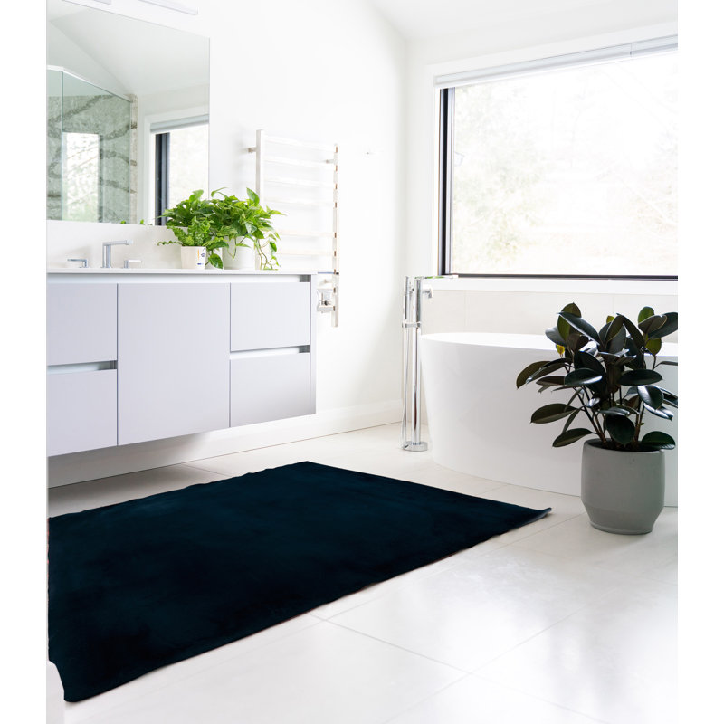 Adbert Navy, Rectangle 3' x 5'
