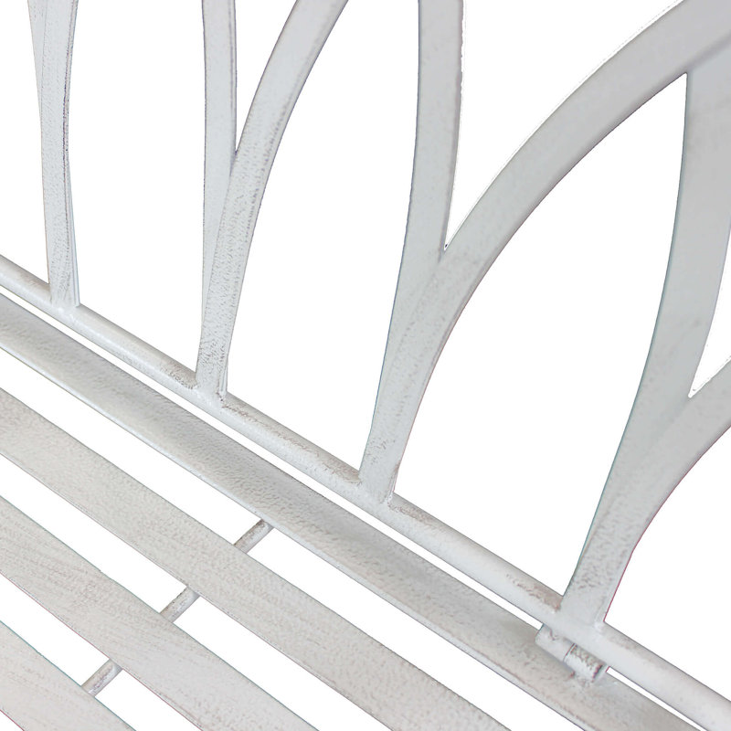 Bobtown Powder Coated Steel Outdoor Bench