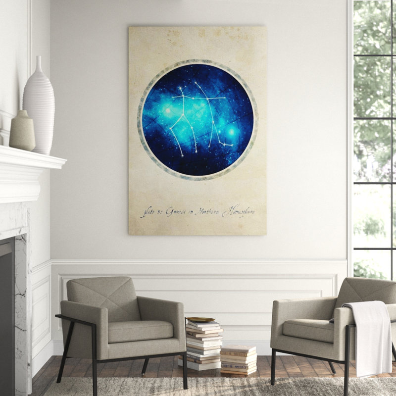 Gemini Print, Glass Coat, 81" H x 54" W