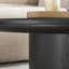 Ensemble de 2 tables basses rondes modernes pour le salon, assemblage facile, durable et élégant pour divers espaces, noir-1083560376