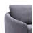Gray Linen Loveseat