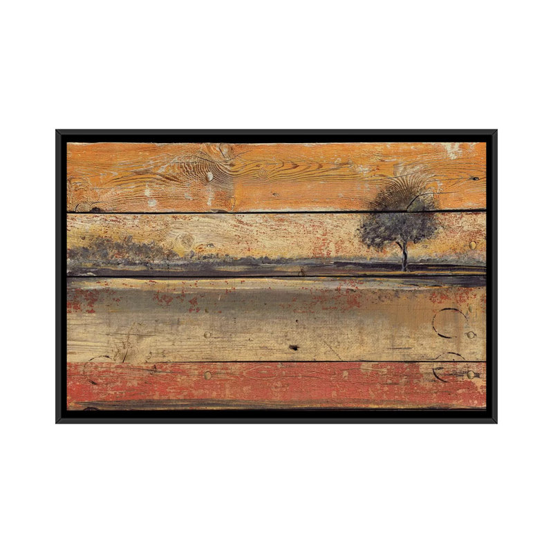 Old Photo I, impression sur toile tendue, H 18 po x l 26 po x P 1,5 po, Toile avec cadre noir, Pas de tapis