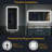 Brycenn Wall Mounted Bathroom Frameless With Back/Front Light LED Mirror,Anti-fog-1642593775