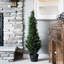 Yarbro Faux Foliage Topiary in Pot-20583796