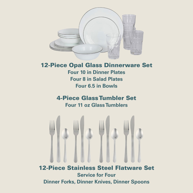 Ensemble de cuisine dans une boîte Gibson Home Culinaire Basics