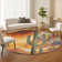 Machine Washable Indoor/Outdoor Bourkelands ACN2337 Botanical Rug