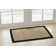 Tapis beige / noir Wininger