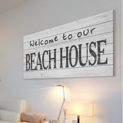 " Welcome To Our Beach "
