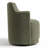 19" Upholstered Fully Assembled Swivel Dining Armchair-101219271