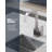 Single-Handle Stainless Steel Bar Faucet, Single Hole, Deck Mount, With Supply Lines-93101872