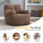 Soft Teddy Fabric Bean Bag Chair-808336749