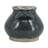 7" Dark Green And Sand Terracotta Round Jug Vase