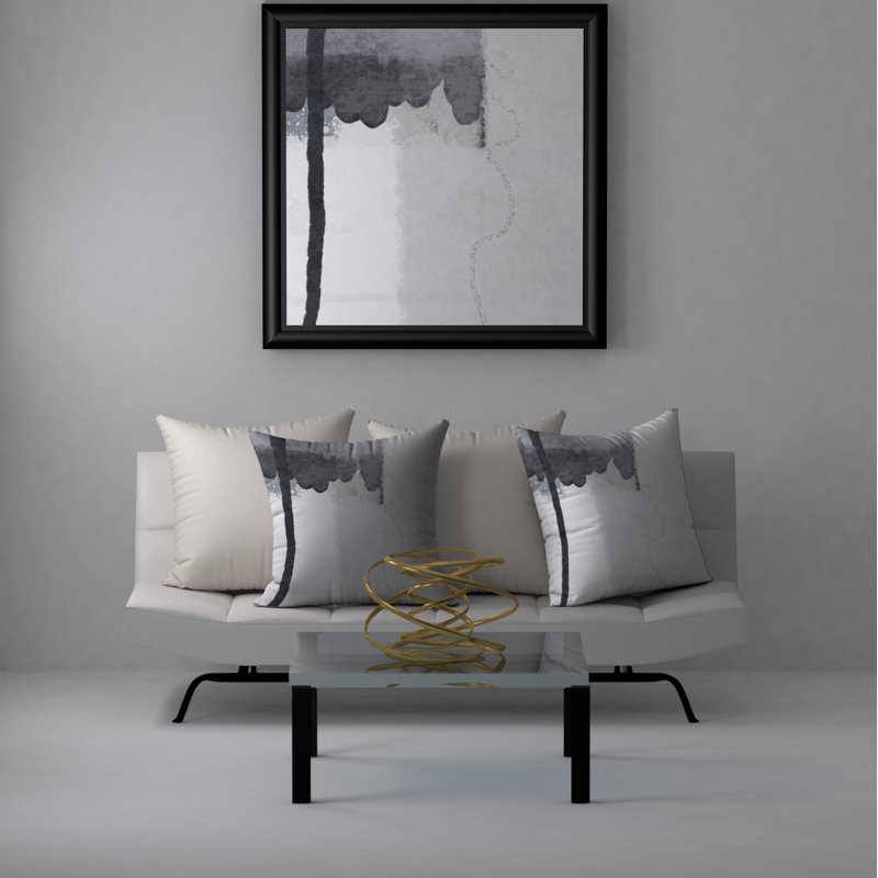 Reversible Throw Pillow, 18" x 18"