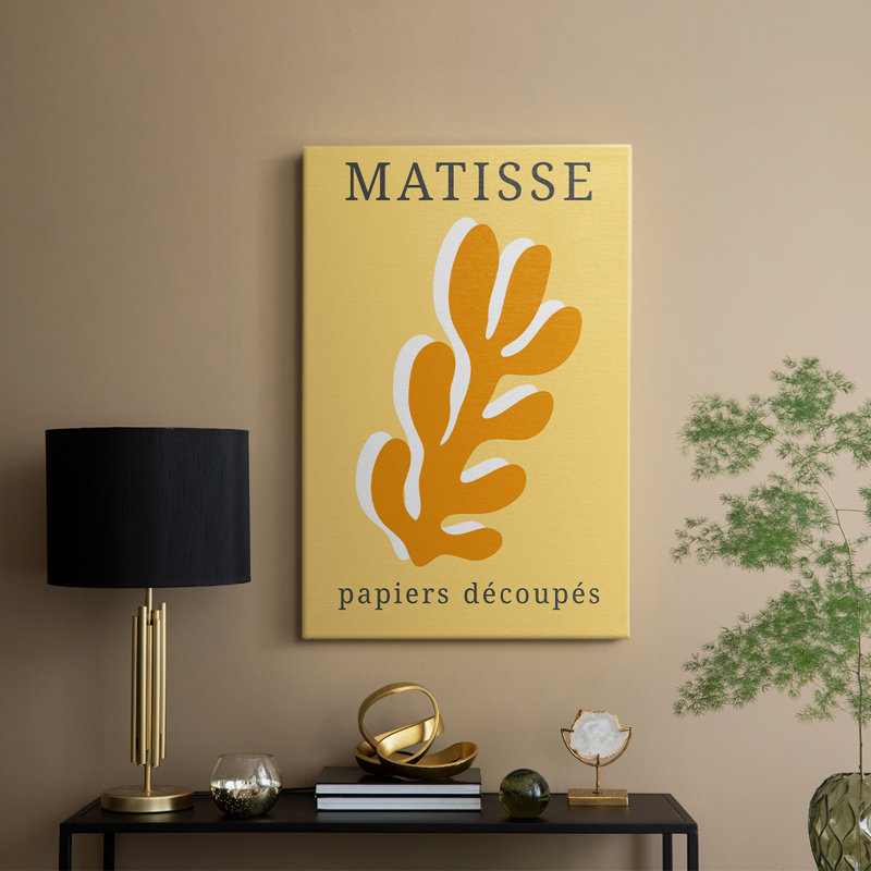 Matisse CECLIX, reproduction d'art encadrée - Cavas, H 36 po x l 24 po