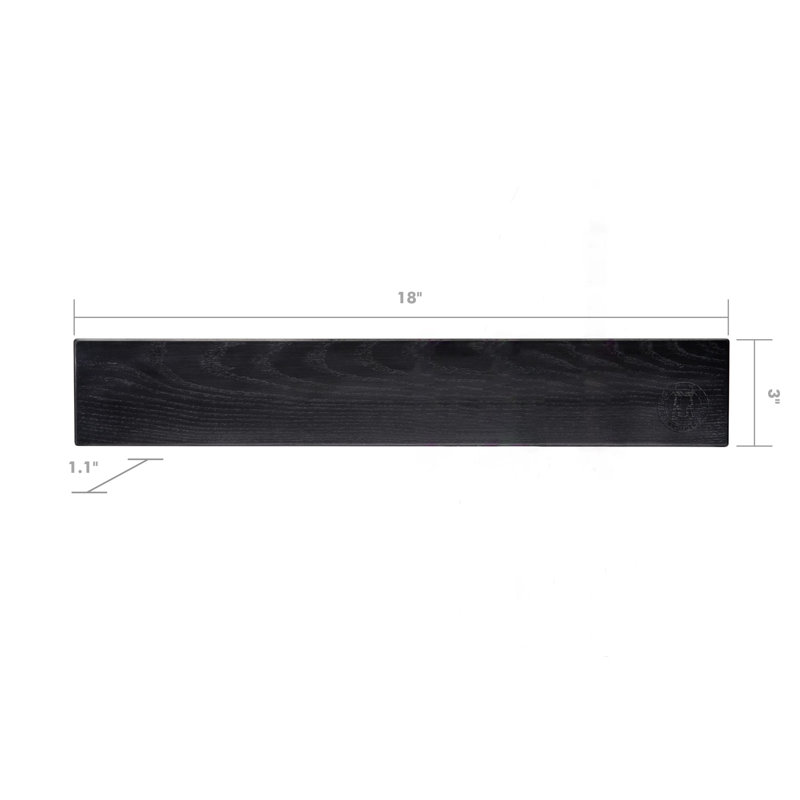 Schmidt Brothers™ Cutlery Black 18" Wall Bar