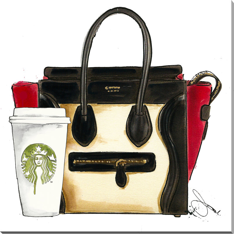«My New Bag», impression sur toile, H 36 po x l 36 po x P 1,5 po, Toile tendue