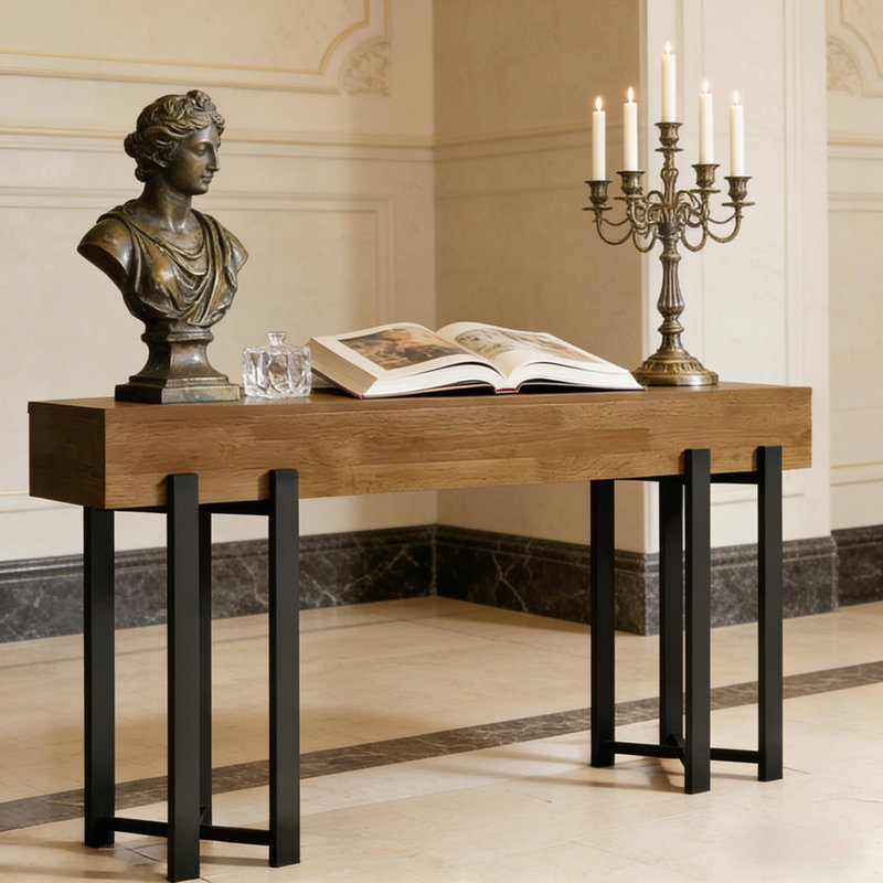 Console rustique