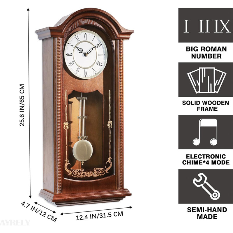 Grandfather's Retro Wall Clock