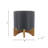 8" Planter W/ Wood Stand-1578032240