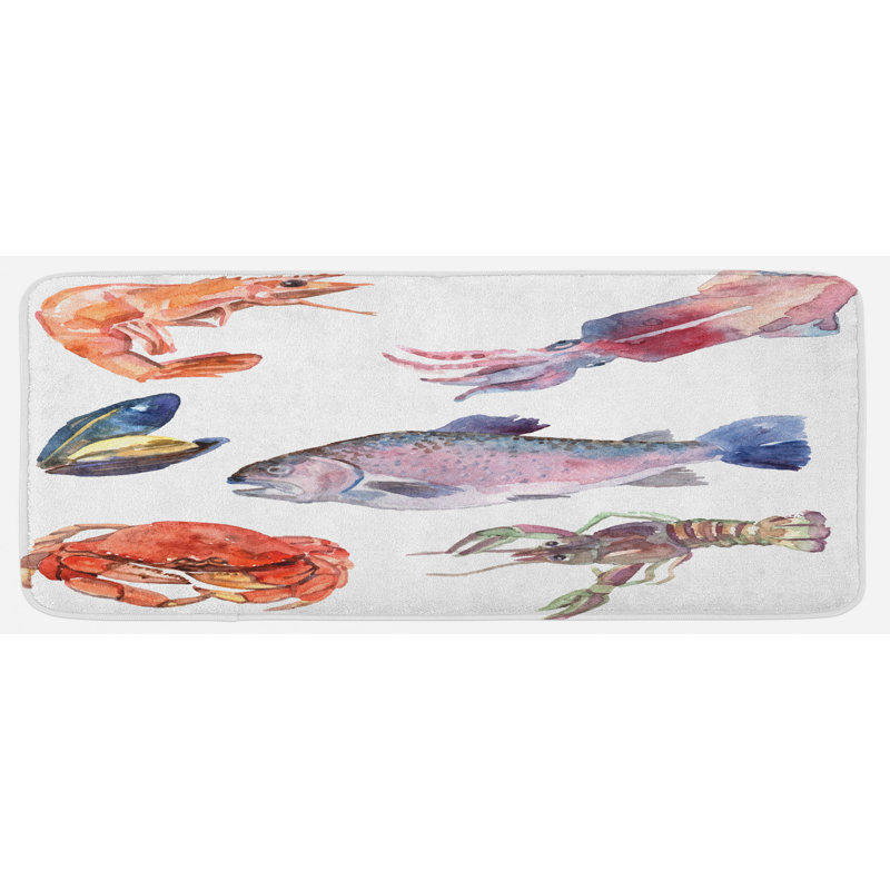 Tapis de cuisine sea animaux