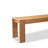 Callen Solid Wood Outdoor Backless Bench
