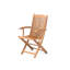 Maren 8 - Person Acacia Wood Patio Dining Set with Extendable Oval Table , Cushions Included