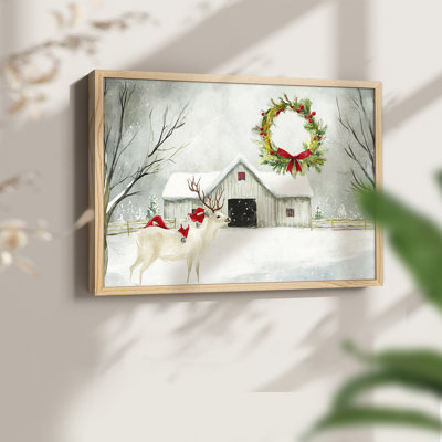Chirstmas Art-CDLII - Reproduction encadrée - Restickable