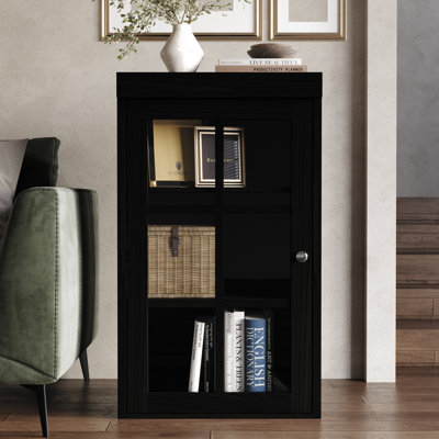 DOOR CABINET IN BLACK