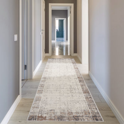 Tapis gris / ivoire Adriao