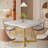 31.5" Small Square Dining Table for 2-4, Industrial Kitchen Table-893266835-893266832