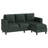 76.4'' Upholstered Sofa Chaise-1235360808