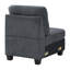 Fauteuil rembourré en acier-603569422
