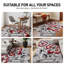 Tapis gris / rouge Rooshi-33381135
